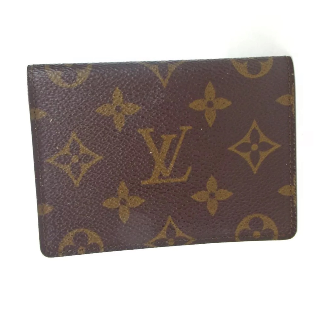 Authentic Louis Vuitton Monogram Card Case Wallet